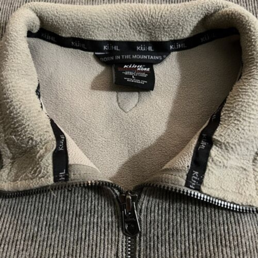 Kuhl ThermoKore Men’s Large Wool‎ Blend Sweater Jacket.